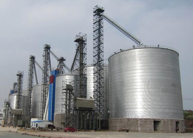 通化大型钢板库构造参数及水泥储存质量